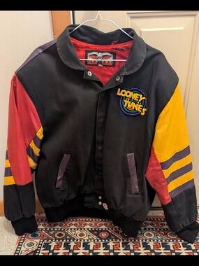 Warner Bros. Looney Tunes Patch Jacket Men's Medium